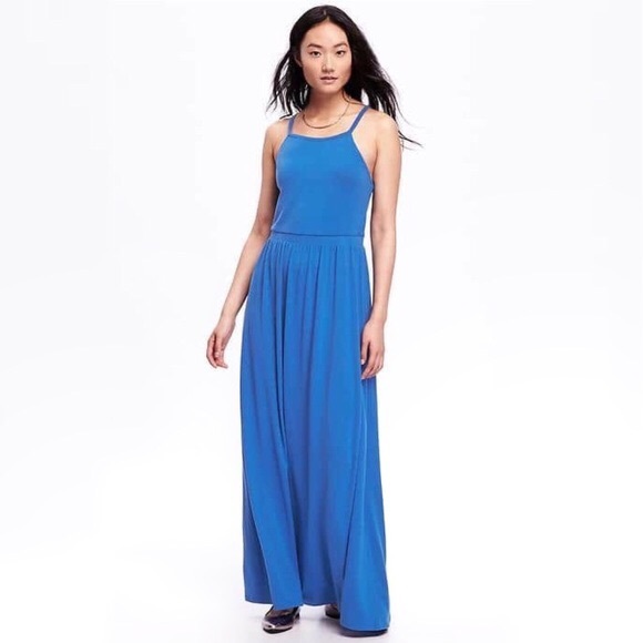 Old navy high neck maxi dress Clearance